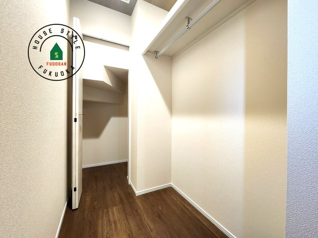 糟屋郡篠栗町庄5丁目第1-1棟（1号棟）の内観：施工例|収納には困りません。