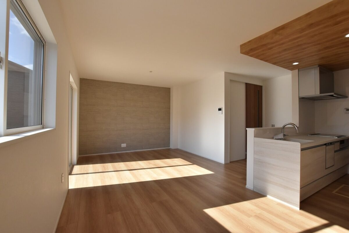 東広島市西条町御薗宇　新築一戸建て(全６棟)の居間・リビング