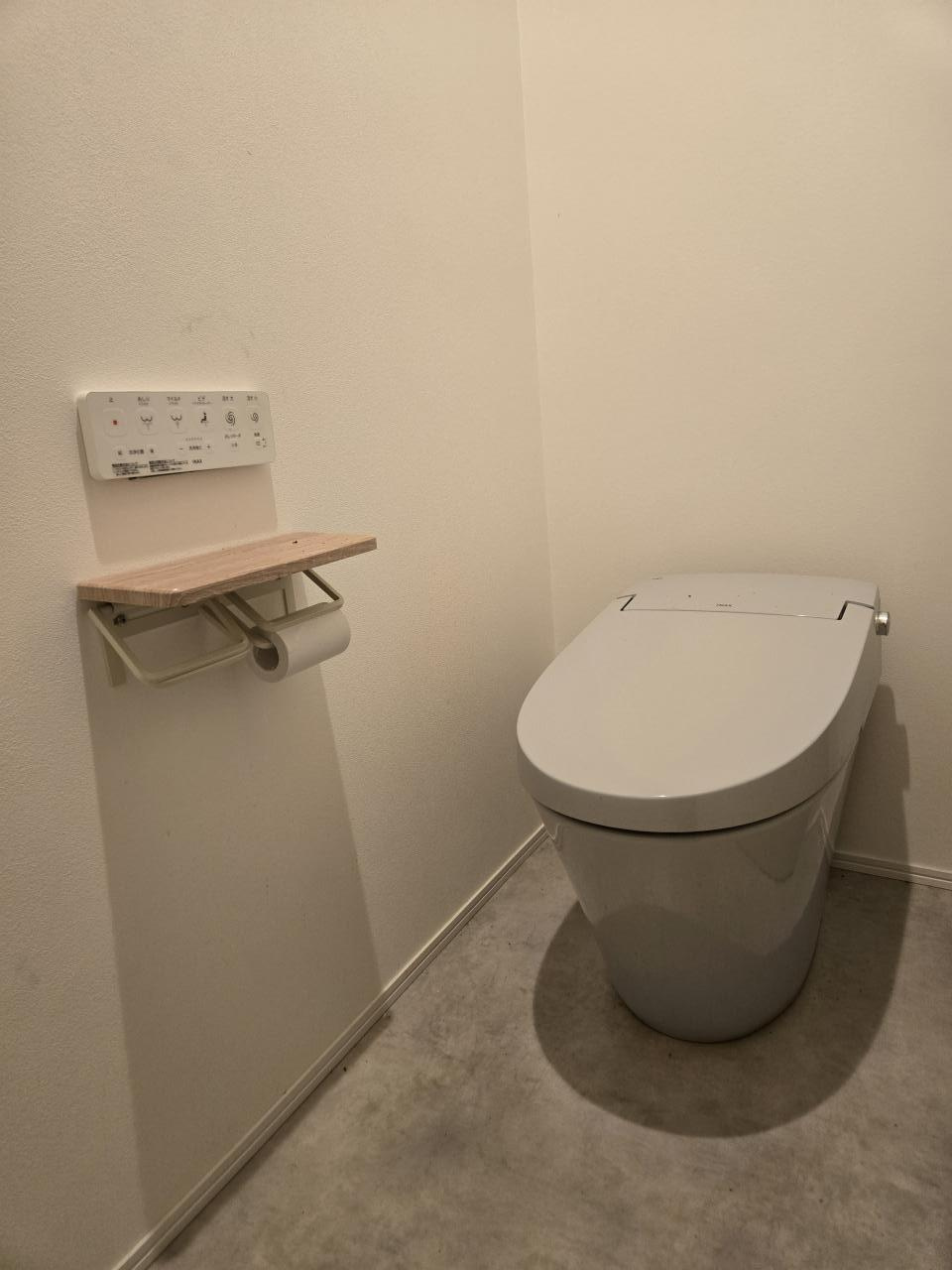 南国市甘枝　中古戸建てのトイレ