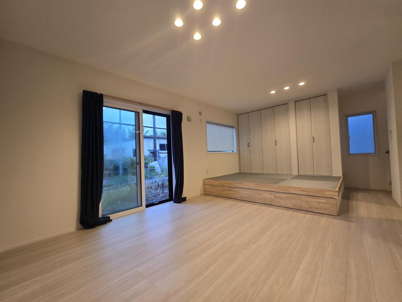 南国市甘枝　中古戸建ての居間・リビング