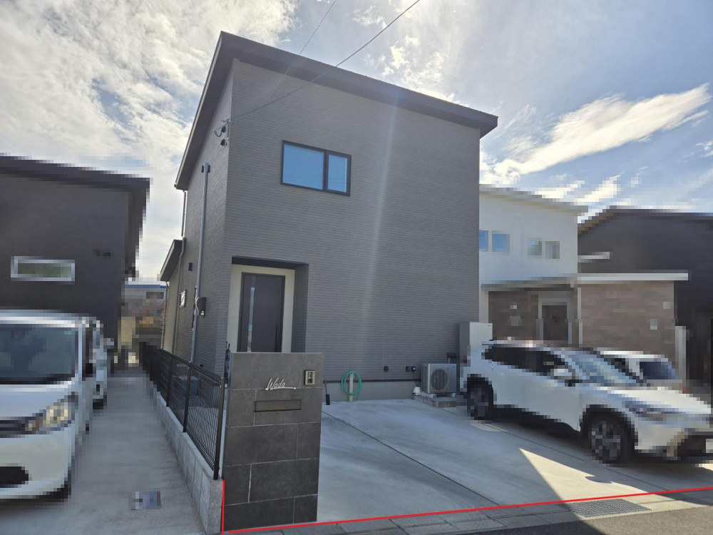 南国市甘枝　中古戸建ての外観