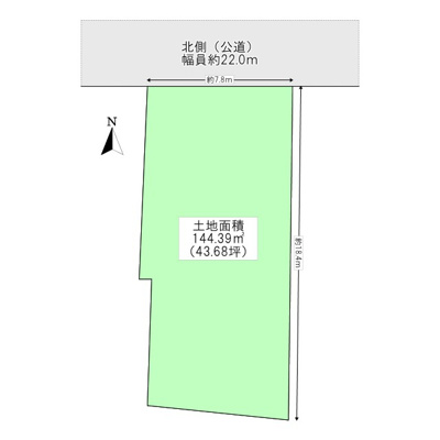 【区画図】 | 守口市八雲中町2丁目土地