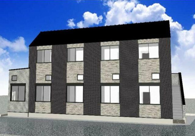 【外観パース】 | キューブときわ台