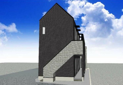 【外観パース】 | キューブときわ台