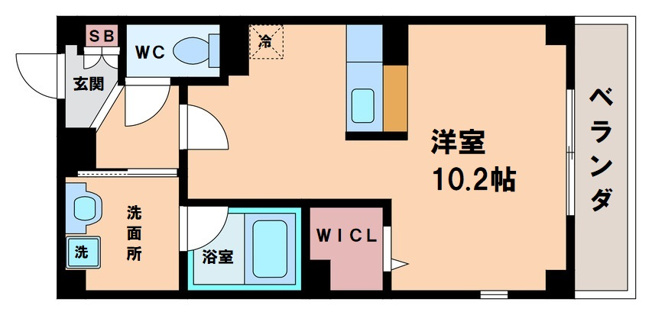 【間取り】 | キングスコート桑津