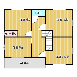 【間取り】 | 横田M邸　商談中 | ２階間取り