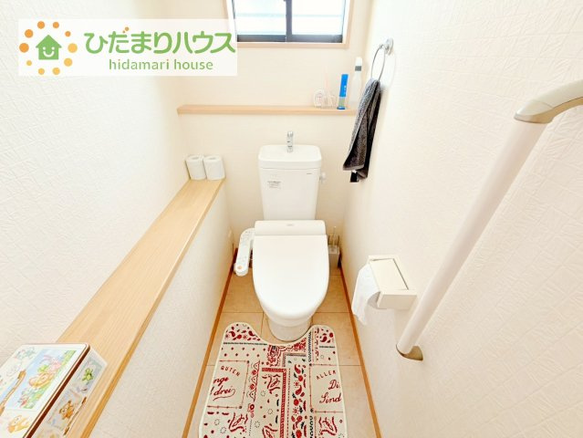 【トイレ】 | つくば市学園南３丁目　中古戸建 | トイレは1F、2F共に完備！取り合いになることがありませんね(^^)/