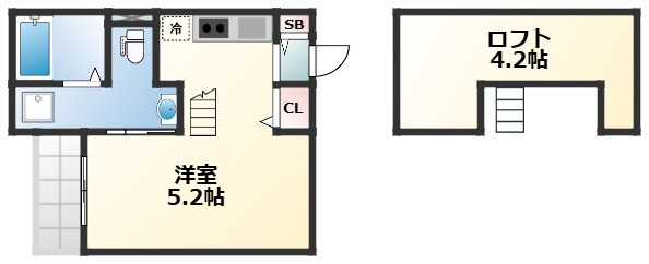 エスポワール三山の間取り