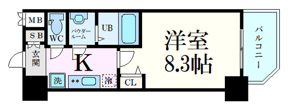 プレサンス谷町九丁目駅前