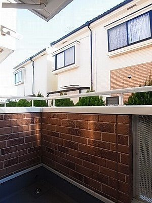 エレガンツァ　フィオーレのバルコニー