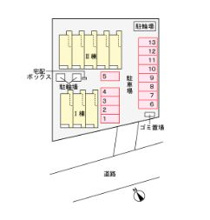 【区画図】 | メゾンカルム　Ⅻ