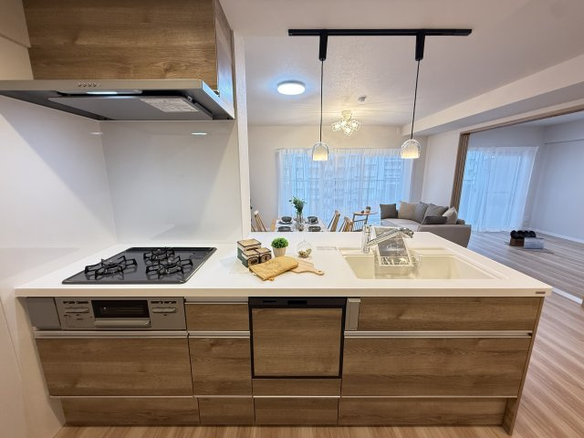 【キッチン】セレノ藤原台Ｂ棟 