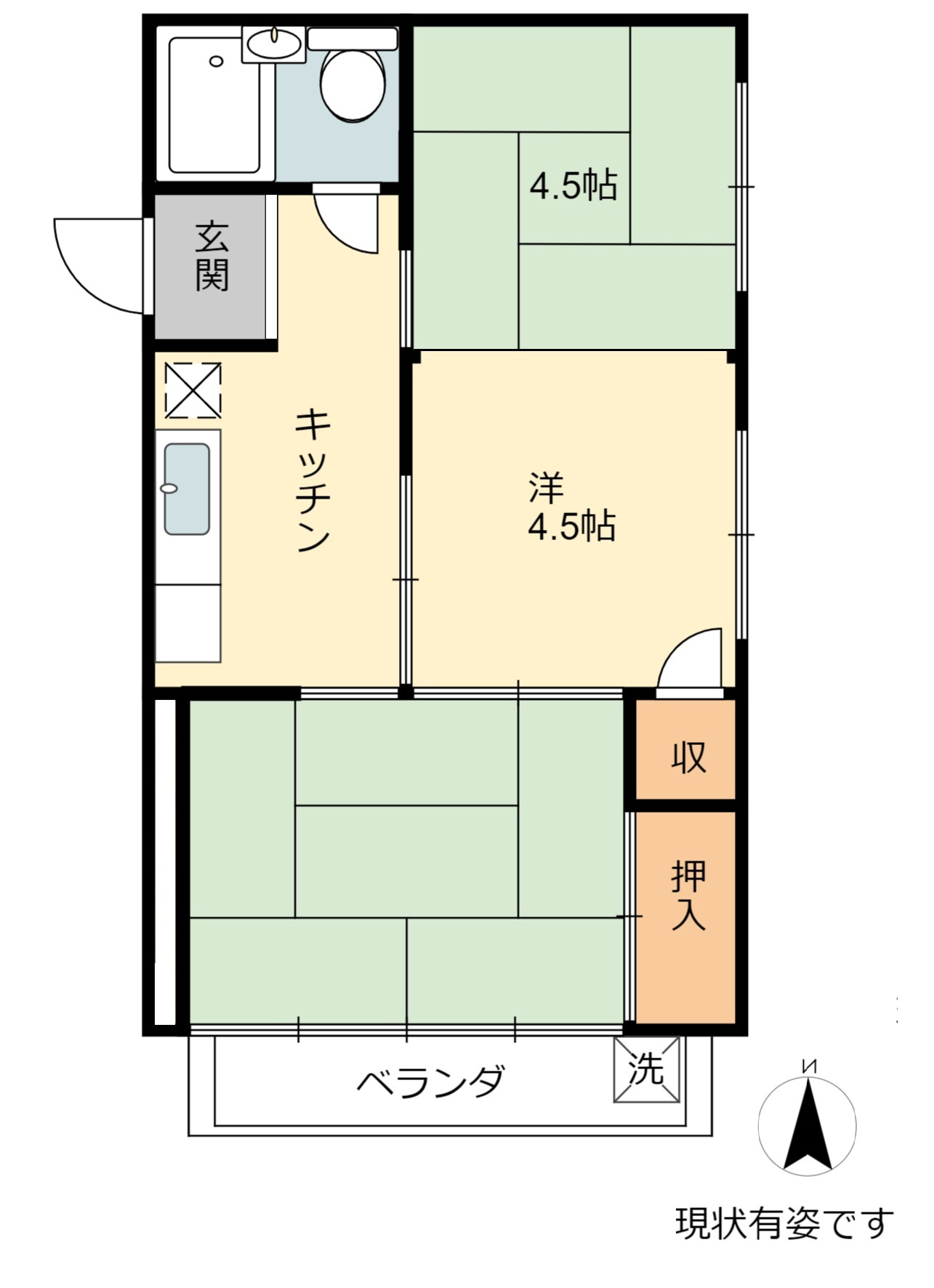 大和ビルの間取り