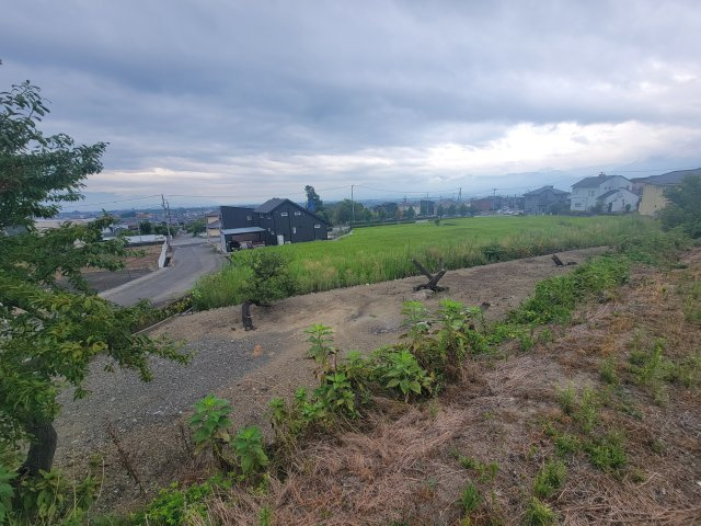 南アルプス市山寺の売地の周辺