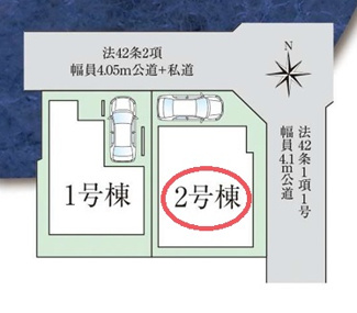 【区画図】 | ファーストタウン天理市第２川原城町 | 区画図