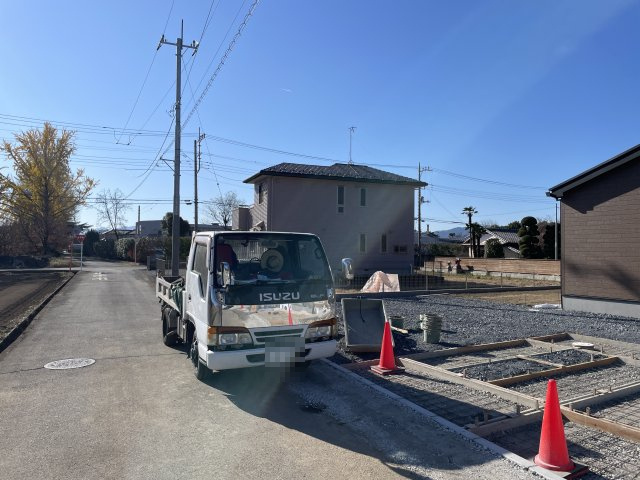 【前面道路含む現地写真】 | 深谷市針ヶ谷　GRAFARE　新築戸建　全4区画　2号棟