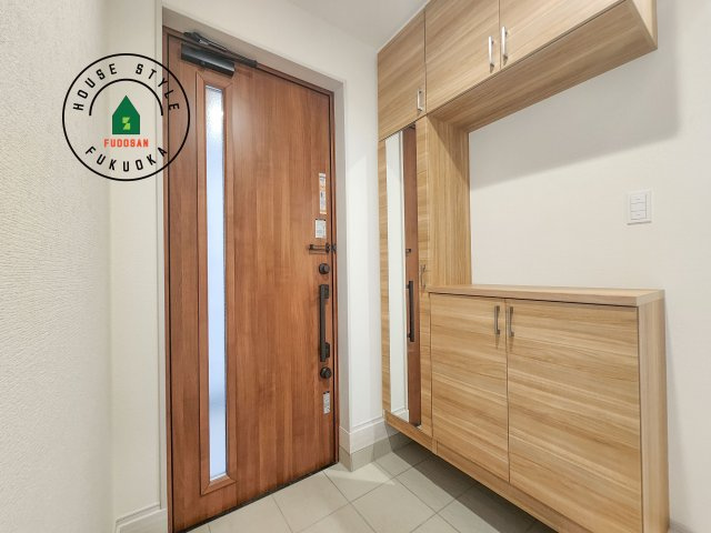 福岡市早良区飯倉3丁目第1-2棟(2号棟)の防犯設備|二重ロックでしっかり防犯対策ができます。