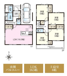 【間取り】 | ファーストタウン天理市第２川原城町 | 間取り
