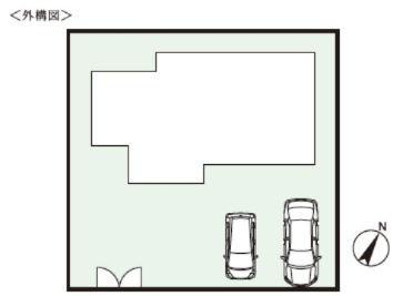 【区画図】 | 菊池市大琳寺　 | ☆外構図☆