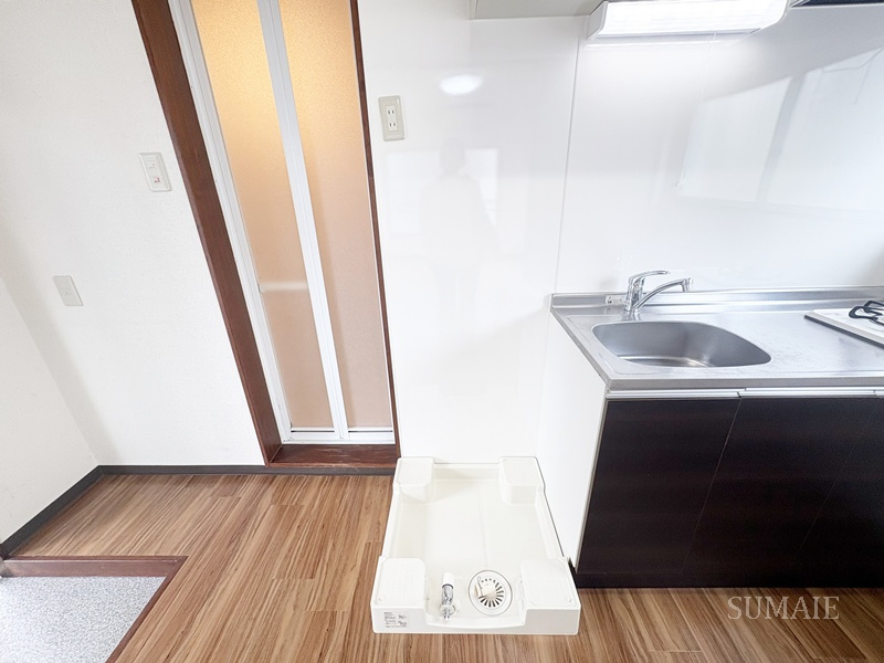 中板橋IMAハウスの設備|洗濯機置き場です☆