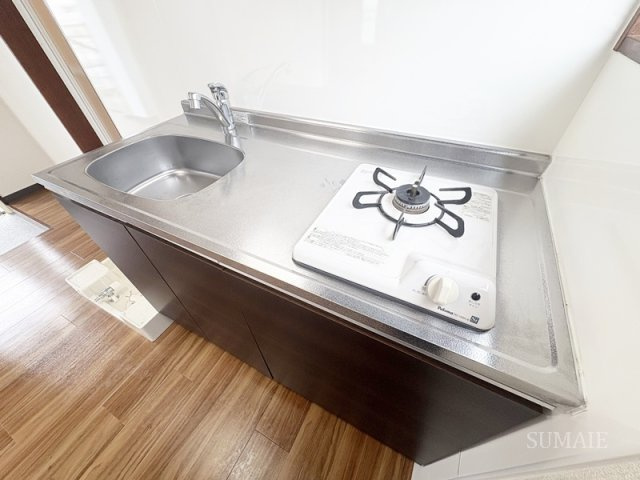 中板橋IMAハウスのキッチン|一口コンロのキッチンです☆