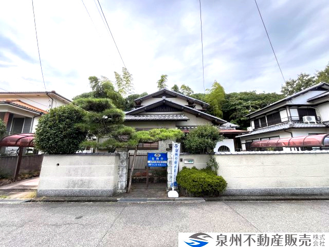 熊取町自由が丘1丁目　古家付き土地