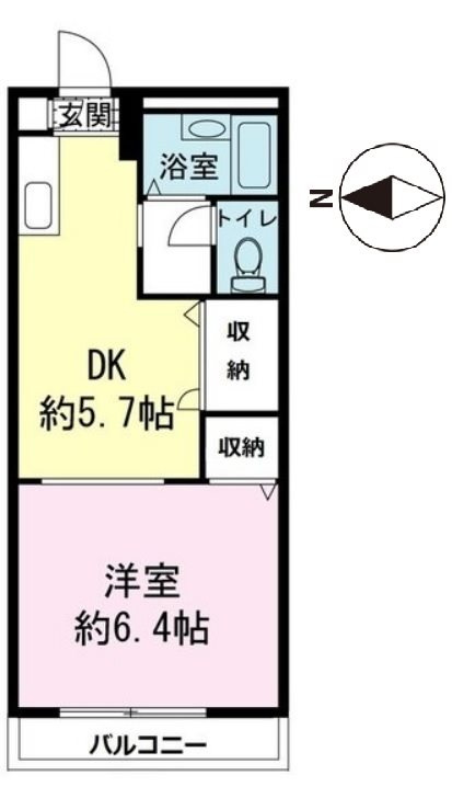 ヴィラソルデの間取り