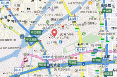 【地図】 | エスリード江戸堀