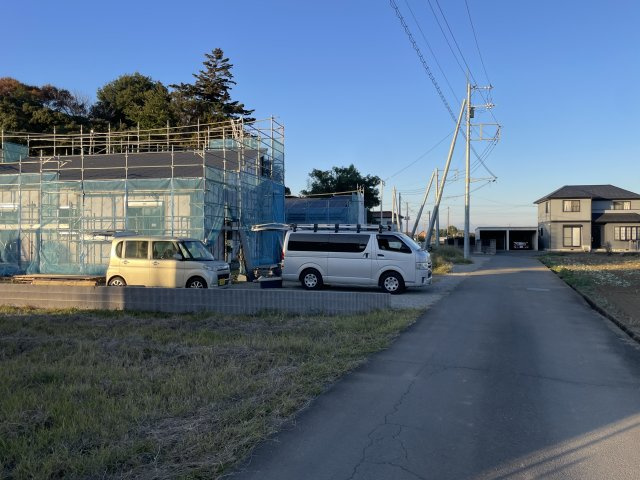 【前面道路含む現地写真】 | 深谷市針ヶ谷　GRAFARE　新築戸建　全4区画　4号棟