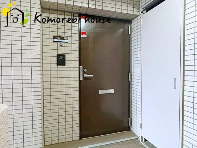 ベルヴィル大宮A棟の玄関