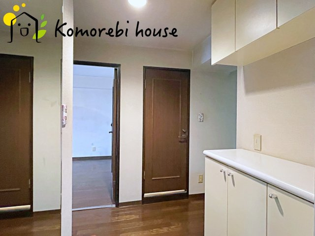 ベルヴィル大宮A棟の玄関