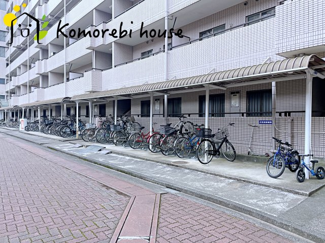 ベルヴィル大宮A棟の駐輪場|撮影：25/10/14