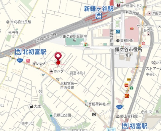 エレーナＡの地図|★案内図★