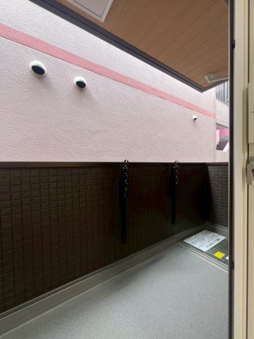LaMaison大田町のバルコニー