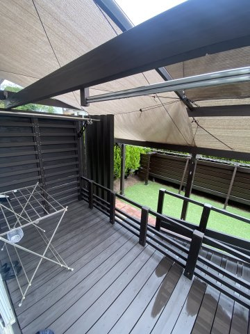 藤の木2丁目戸建ての庭