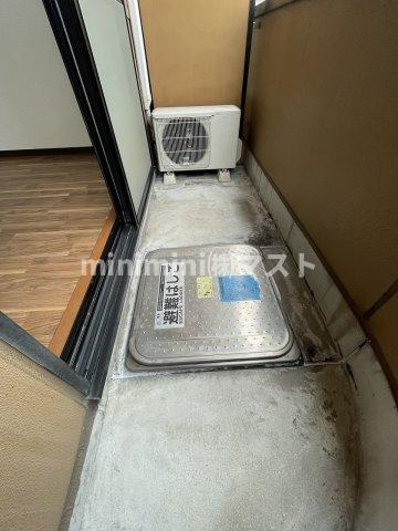 ドミール江戸堀のバルコニー