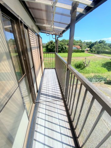 コーポスガイのバルコニー