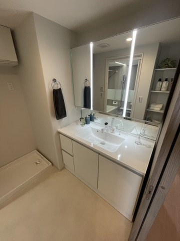 須磨シーサイドヒルズⅡの独立洗面台