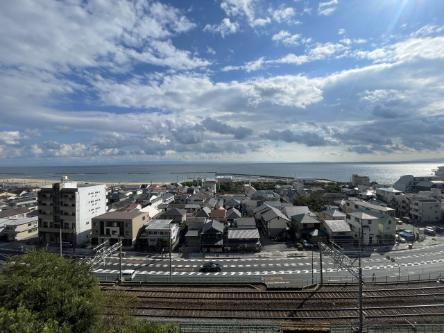 須磨シーサイドヒルズⅡのバルコニー