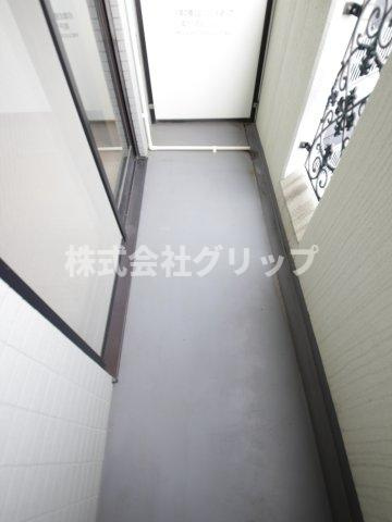 グリフィン横浜・反町公園のバルコニー