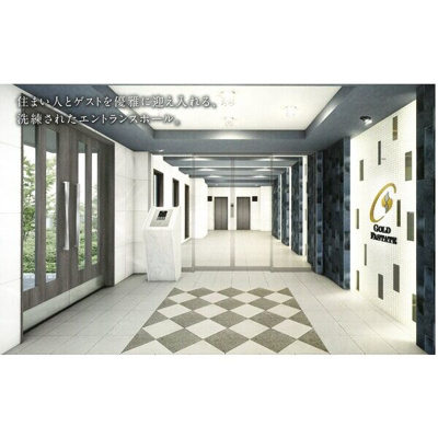 【エントランス】 | ファステート東大阪バレーナ | 清潔なエントランスです