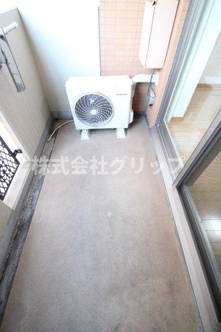 エクセリア横浜のバルコニー