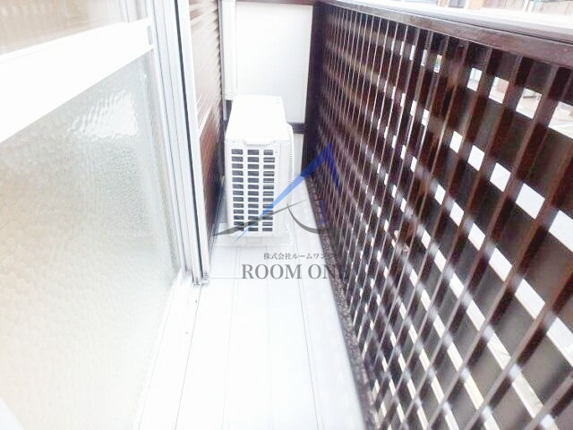 ミヤハイツのバルコニー|バルコニーです。