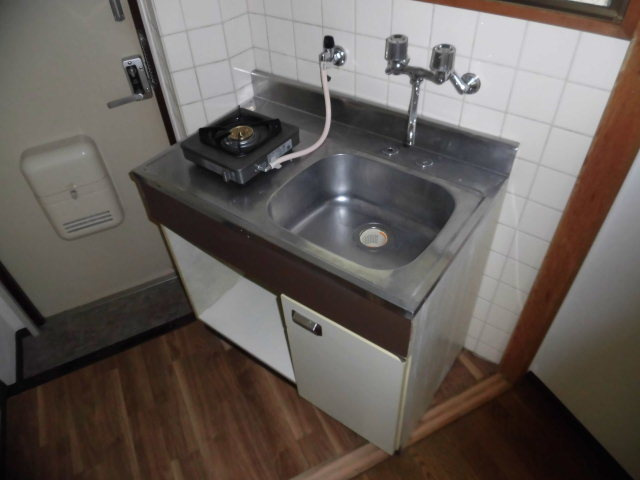 【キッチン】 | 一口ガスコンロのキッチンです