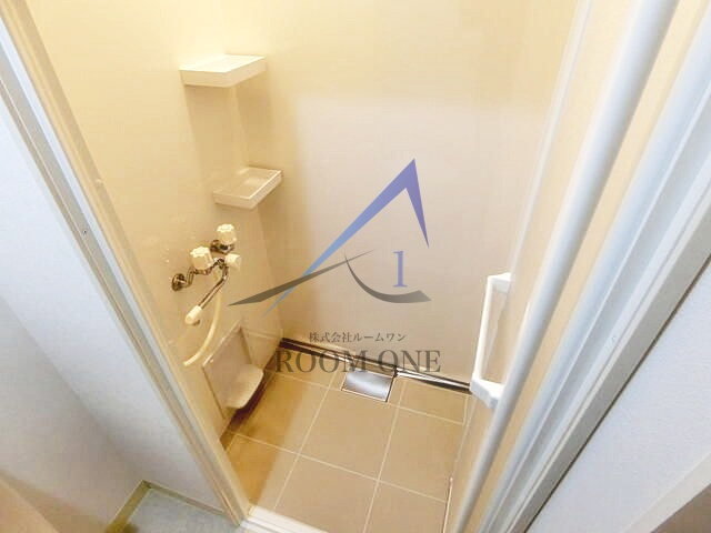 禄幸ハイムの浴室|シャワールームです。