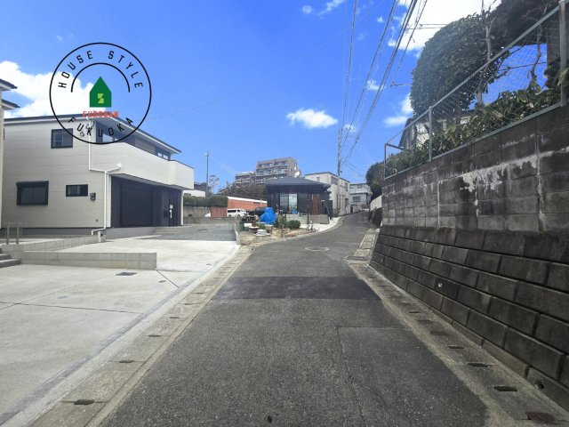 福岡市東区香椎2丁目第3-2棟（1号棟）　の前面道路含む現地写真|前面道路です。