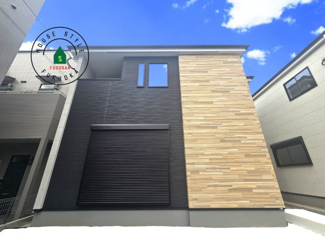 福岡市東区香椎2丁目第3-2棟（1号棟）　の外観|デザイン性のある外観です。