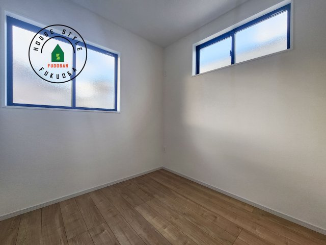 福岡市東区香椎2丁目第3-2棟（1号棟）　の和室|将来的に、琉球畳を引きまして和室風にすることも可能です。