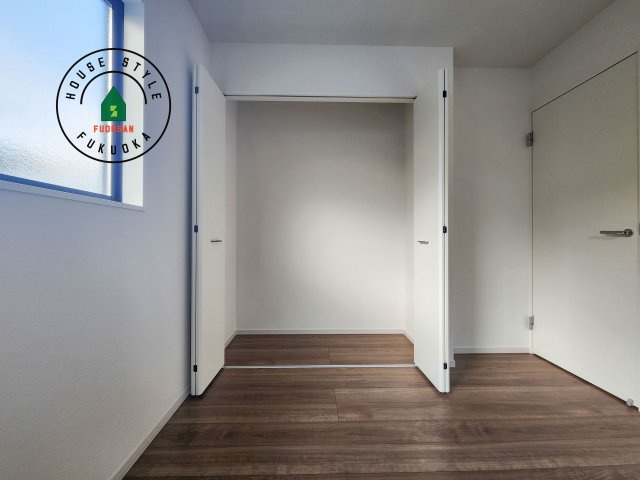 福岡市東区香椎第3-2棟（2号棟）　の内観：施工例|収納には困りません。