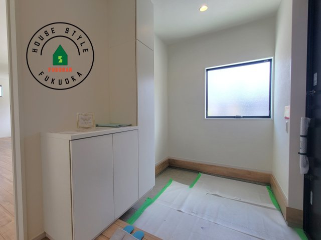 福岡市東区土井第2-1棟（1号棟）　の内観：施工例|二重ロックでしっかり防犯対策ができます。